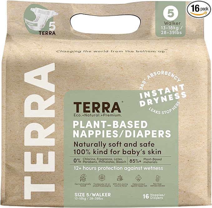 Terra  plant based diapers
